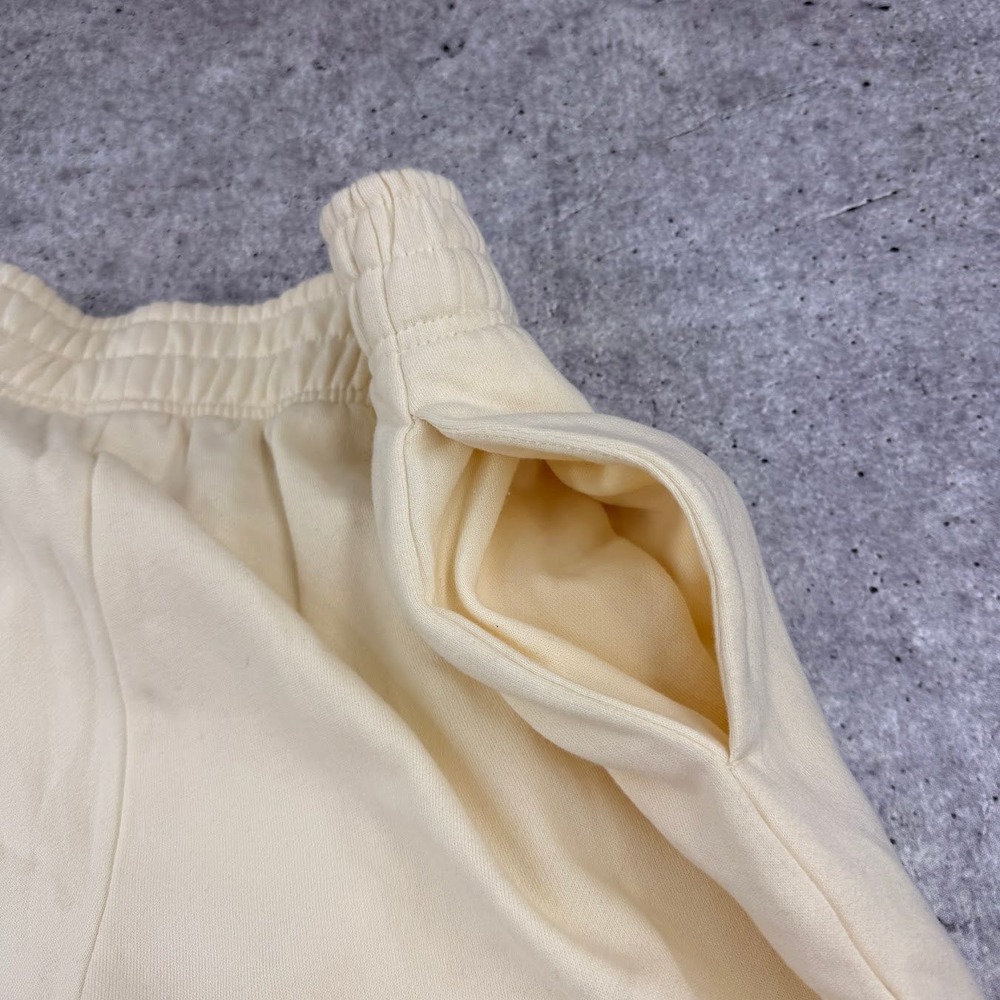 YoungLA W202 Script Joggers Light Yellow Gym Workout Sweatpants Womens XL New - Picture 5 of 8